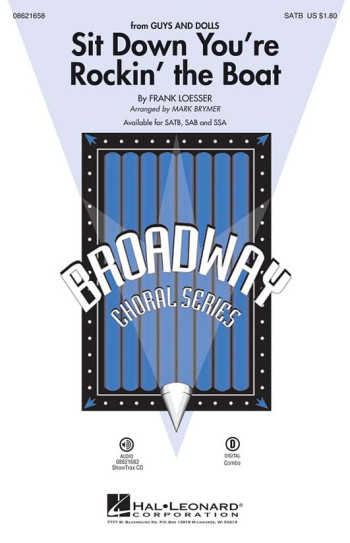 Sit Down You're Rockin' The Boat: Vocal Satb (arr Brymer)