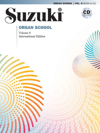 Suzuki Organ School Vol.8: Book & CD