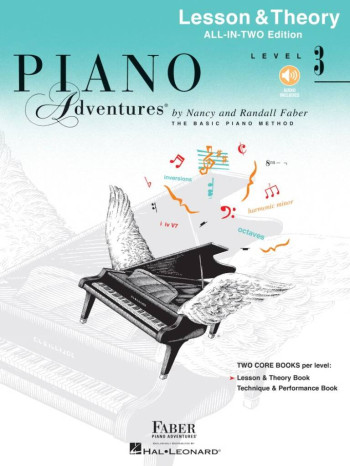 Piano Adventures: Lesson & Theory Book: All-In-Two Level 3