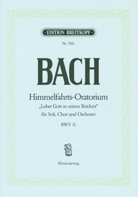 Cantata BWV 11 Lobet Gott In Seinen Reichen Vocal (Breitkopf)