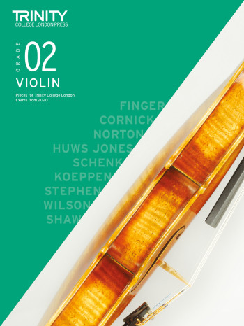 Trinity College London Violin Exam Pieces Grade 2 Violin & Piano From 2020