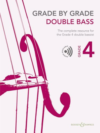 Grade By Grade Double Bass: Grade 4: Book & Audio