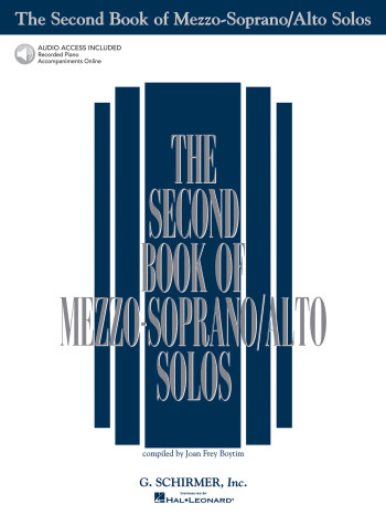 The Second Book Of Mezzo: Soprano/Alto Solos: Book With Audio-Online