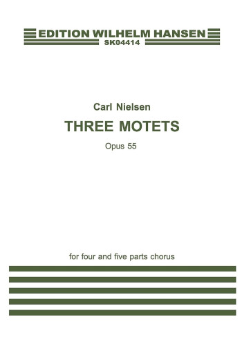 Three Motets Op.55 Vocal SATB