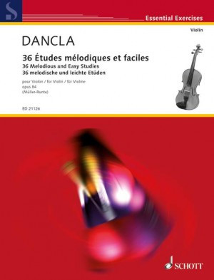 36 Melodious And Easy Studies: Op.84: Violin (Schott)
