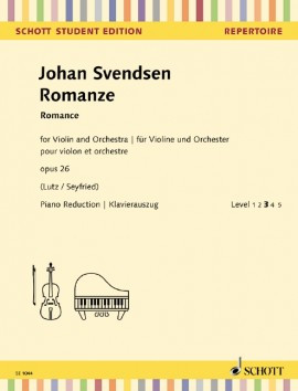 Romance: Op.26: Violin & Piano (Schott)