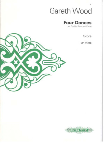 Four Dances: Double Bass & Piano (Peters)