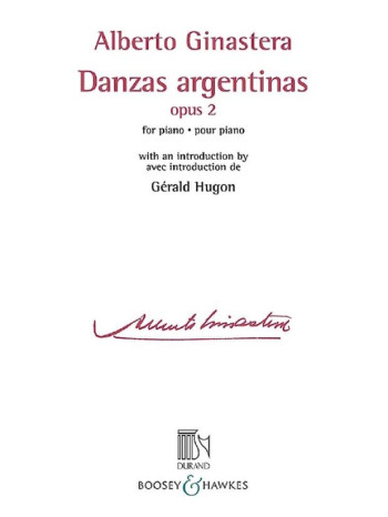 Danzas Argentinas: Op. 2: Piano (B&H)