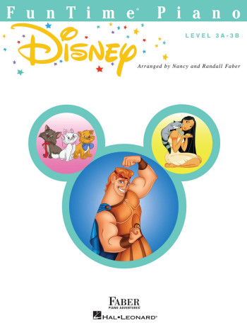 Piano Adventures: Fun Time Piano Disney Level 3A-3B
