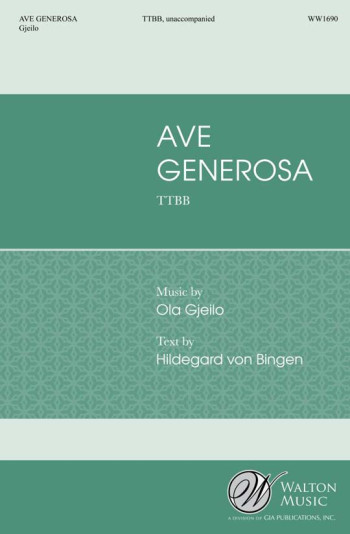 Ave Generosa  Vocal TTBB
