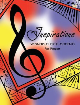 Inspirations: Winners Musical Moments For Pianists: Piano Solo