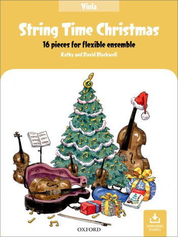 String Time Christmas: Viola Part: 16 Pieces For Flexible Ensemble  (Blackwell)