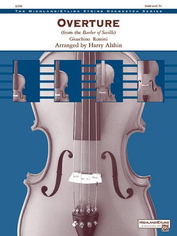 Overture From The Barber Of Seville: Conductors Score