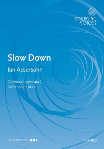 Slow Donw CCBar Vocal Score