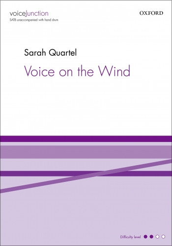 Voice on the Wind: SATB & hand drum