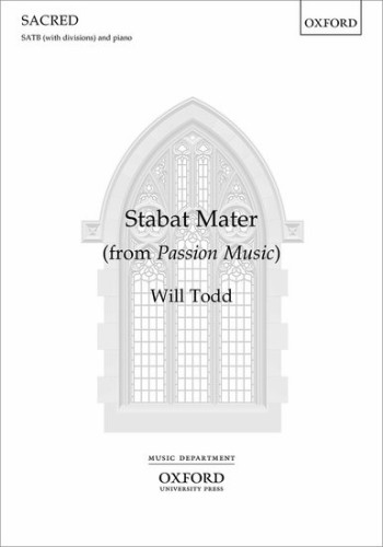 Stabat Mater: SATB (with divisions) & piano