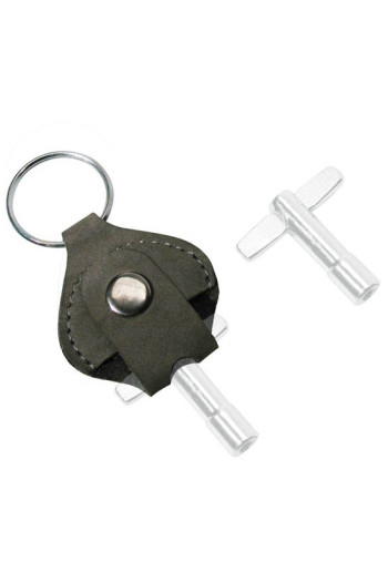 Drum KeyHolder - Leather Keyring (No Drum Key)