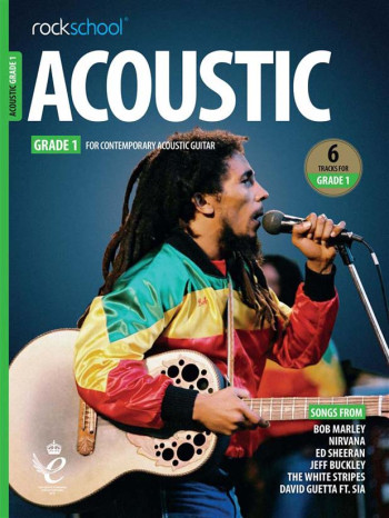 Rockschool Acoustic Guitar Grade 1 2019 Book With Audio-Online
