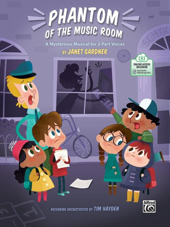 Phantom Of The Music Room: A Musical For 2-Part Voices, Book & Online PDF