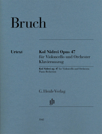 Kol Nidrei Op.47: Cello & Piano (Henle HN1145)