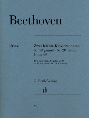 Piano Sonata No.19 & 20 G Major & G Minor Op.49 (Henle HN1327)