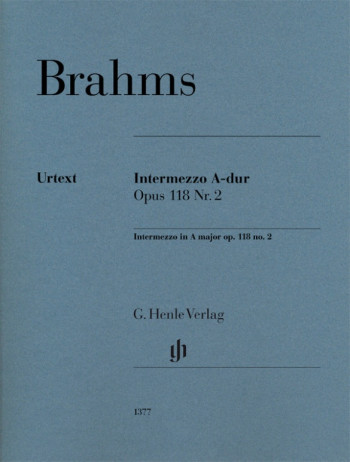Intermezzo In A Major: Op.118 No.2: Piano (Henle)