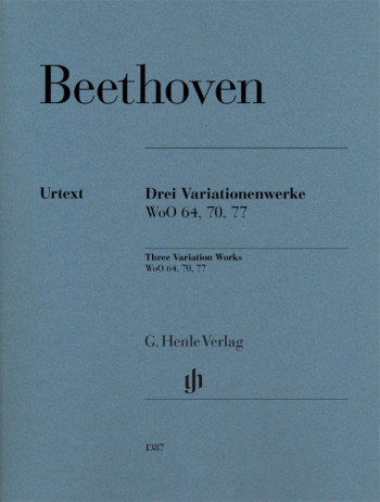 3 Variation Works WoO64 70 77: Piano (Henle HN1387)