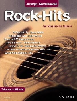Rock-Hits: 25 Popular Songs Including Tablature & Chords