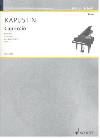 Capriccio Op.71: Piano (Schott)