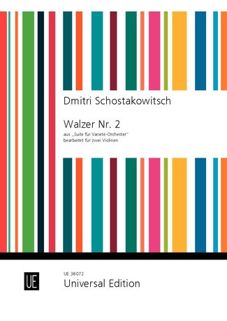 Second Waltz From "Suite For Variety Orchestra" For 2 Violins