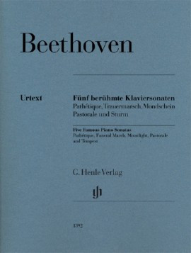 Five Famous Piano Sonatas (Henle HN1392)