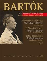 An Evening In The Village - Slovak Peasant's Dance : Viola & Piano