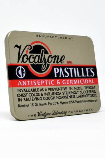 Vocalzone Original 1912 Edition - Gold Pocket Tin Only