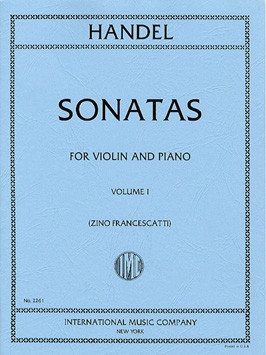 Sonatas Vol.1 Violin And Piano (International)