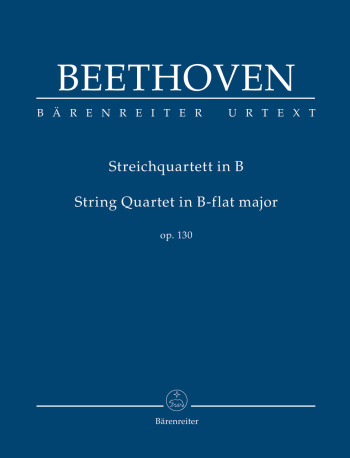 String Quartet In B-flat Major Op.130: Miniature Score