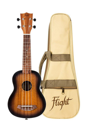 Flight NUS380 Gemstone Amber Soprano Ukulele