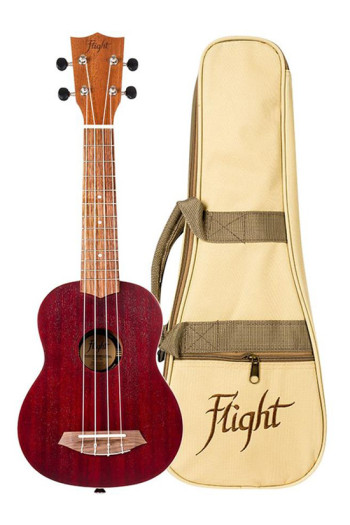 Flight NUS380 Gemstone Coral Soprano Ukulele