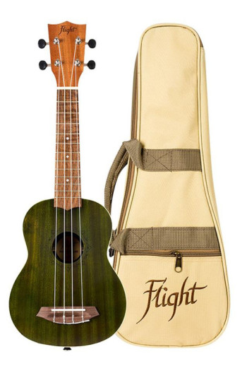 Flight NUS380 Gemstone Jade Soprano Ukulele