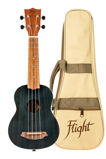 Flight NUS380 Gemstone Topaz Soprano Ukulele