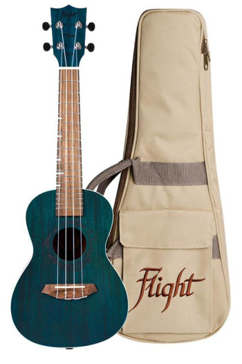 Flight DUC380 Gemstone Topaz Concert Ukulele