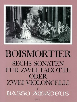 6 Sonatas For 2 Bassoons ( Or 2 Cellos) (Amadeus)