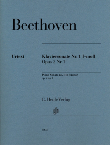 Piano Sonata No.1 F Minor Op.2/1: Piano  (Henle HN1203)