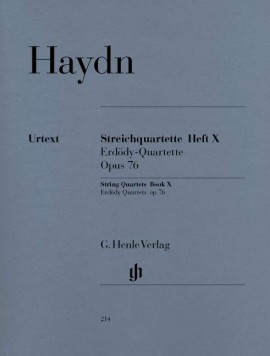String Quartets Book.X Op.76 1-6: Set Of Parts (Henle)
