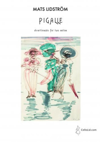 Pigalle: Divertimento For Two Cellos: Cello Duet: Score & Parts