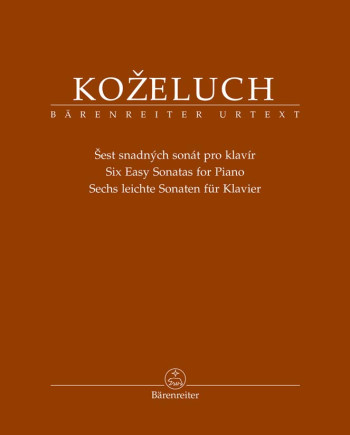 Six Easy Sonatas For Piano  (Barenreiter)