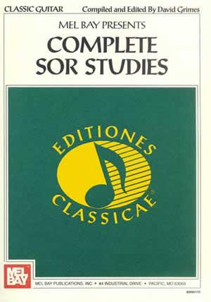 Complete Sor Studies For Guitar (Mel Bay)