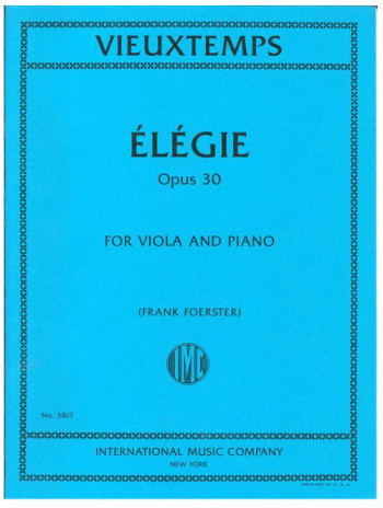 Elegie Op.30: Viola & Piano (IMC)