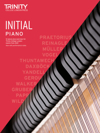 Trinity Piano Exam Pieces & Exercises Initial From 2021