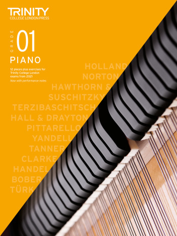 Trinity College London Piano Exam Pieces & Exercises Grade 1 From 2021