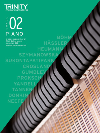 Trinity College London Piano Exam Pieces & Exercises Grade 2 From 2021